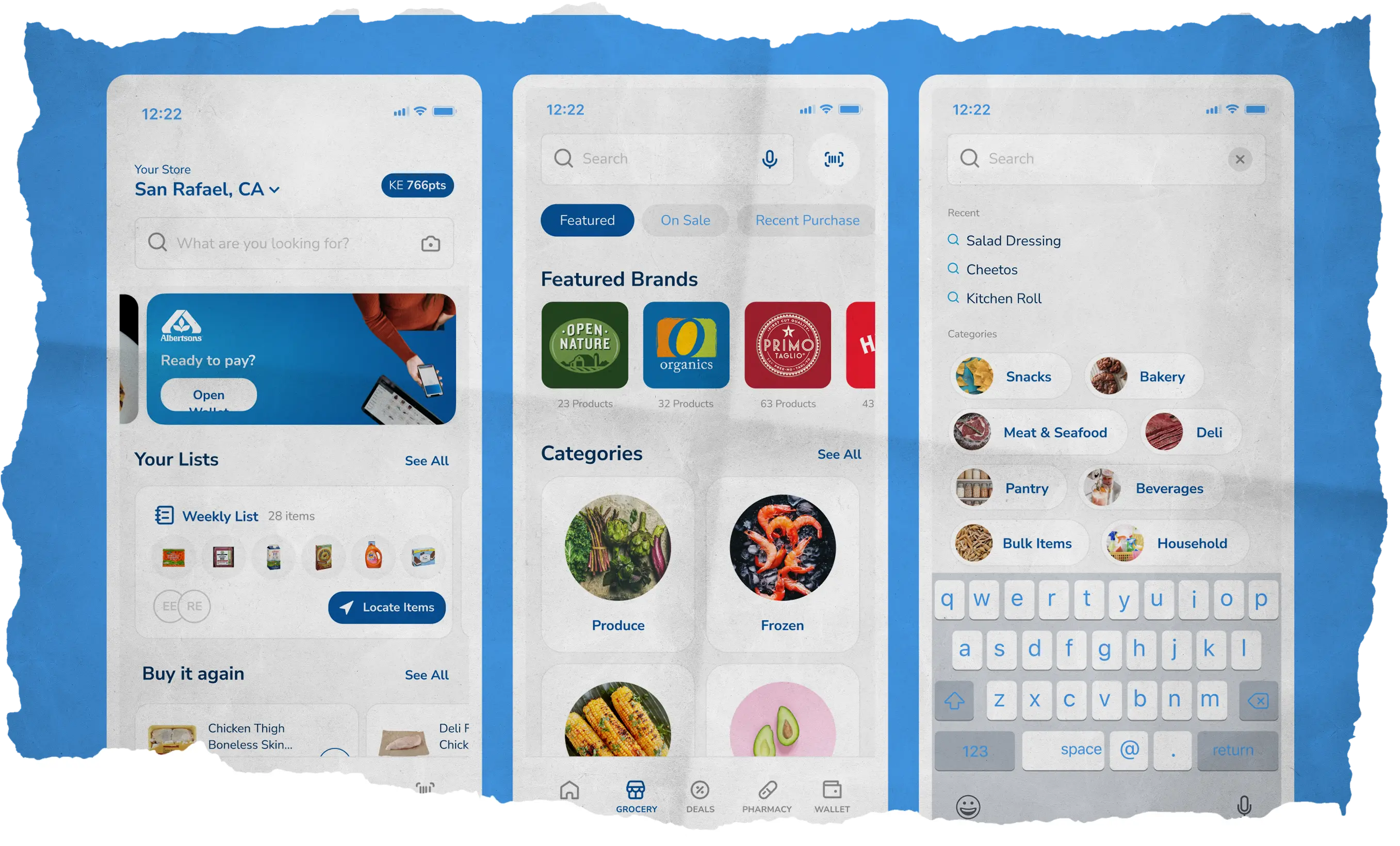 Unified shopping app